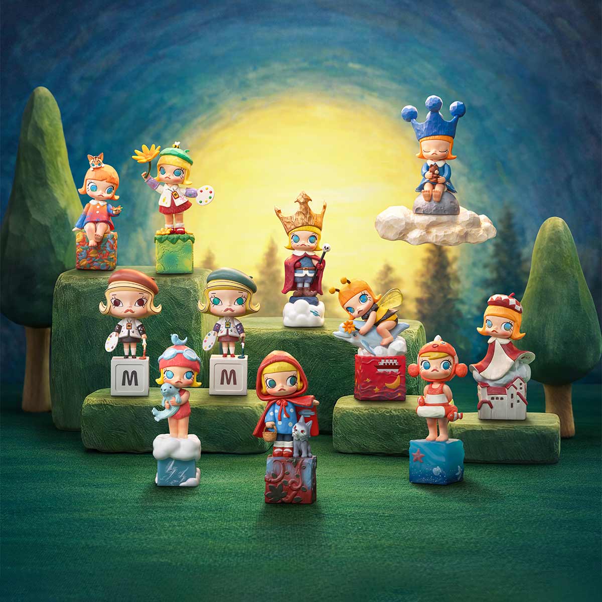MOLLY Scenery Along the Way 20th Anniversary Series Figures