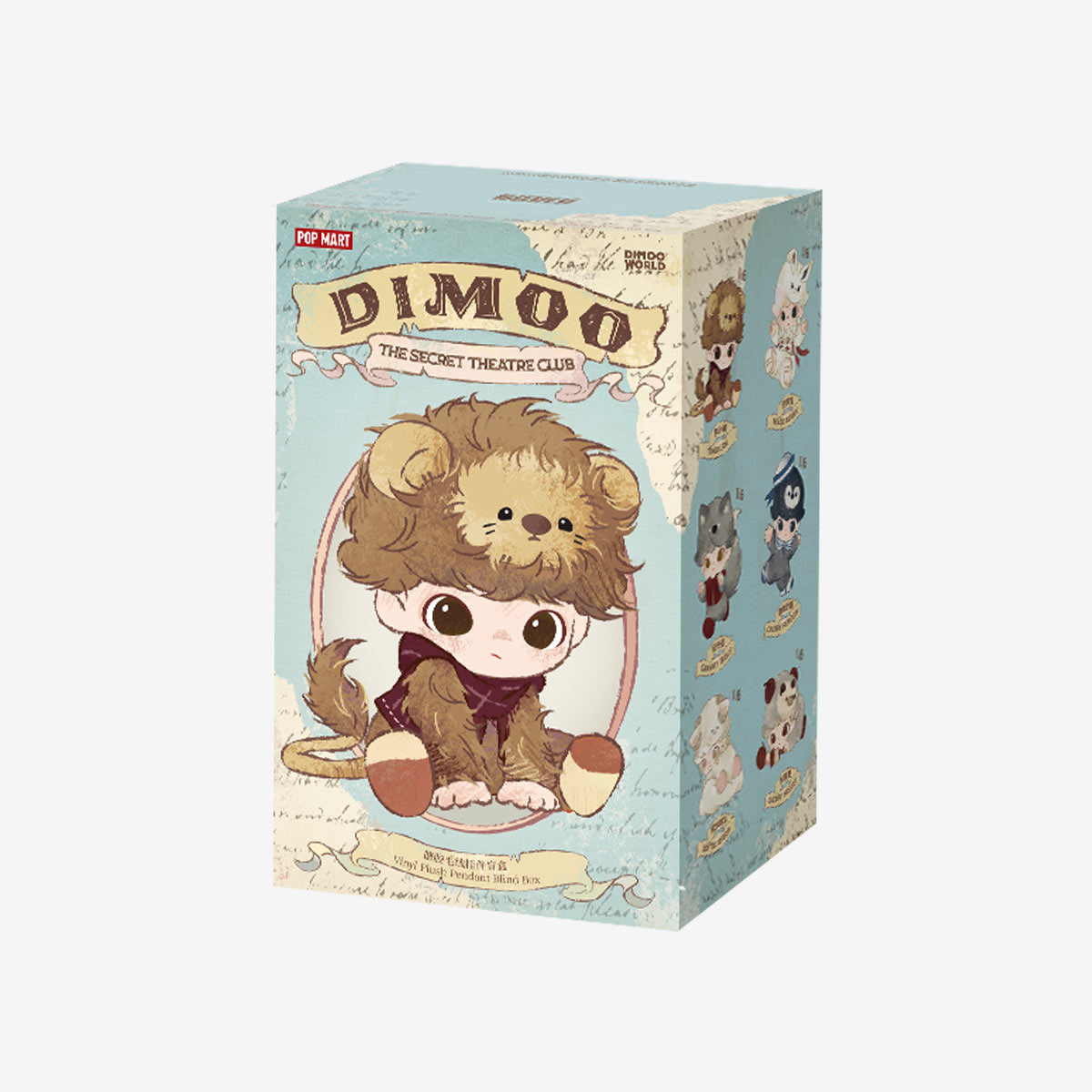DIMOO The Secret Theatre Club Series - Vinyl Plush Pendant Blind Box-preorder