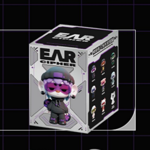 EAR X TNT SPACE CIPHEREAR Emotional weirdo Series Blind Box Mini Art toy
