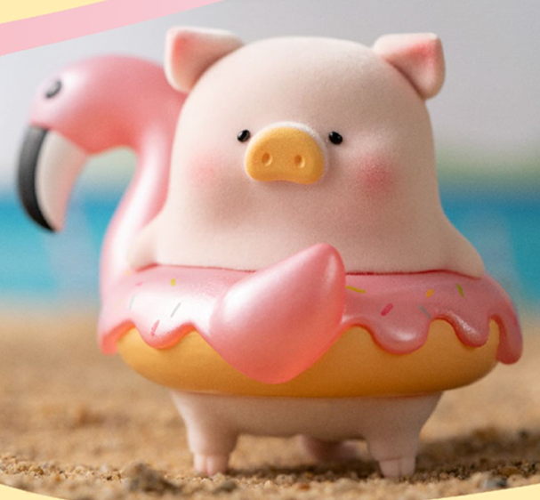 Toyzero+ LuLu the Piggy Beach Party Series Blind Box Confirmed Figure new toy