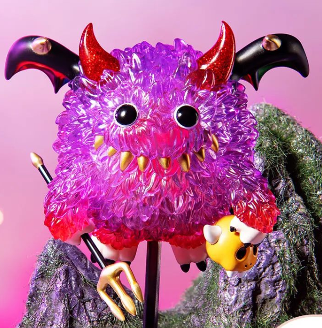 POP MART Instinctoy Monster Fluffy Joyful Life Series Blind Box Confirmed Figure