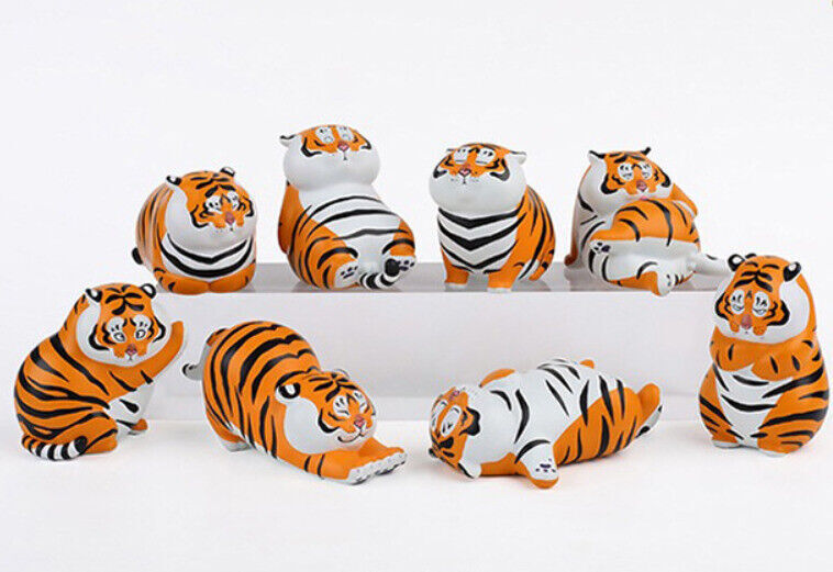 52Toys Fat Tiger Panghu Emoticons Series Confirmed Blind Box Figure Hot Toy Gift