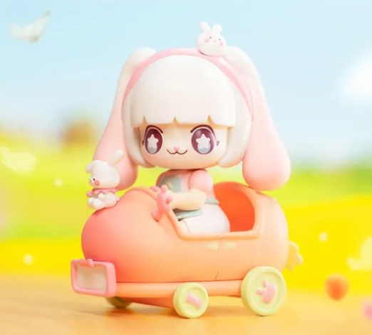52Toys Kimmy & Miki Baby Bumper Car Series Blind Box Confirmed Figure toy gift