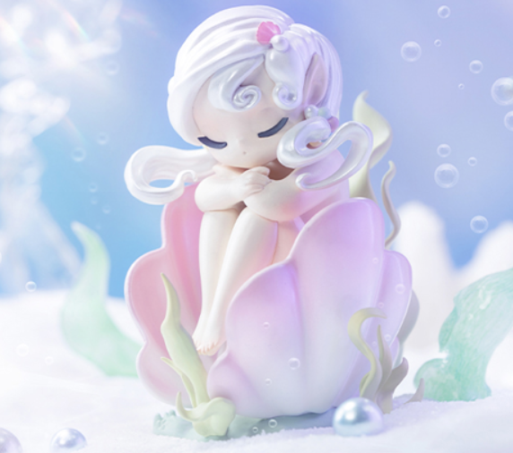 52toys Sleep Sea Elves Series Fairy Girl Blind Box Confirmed Figure