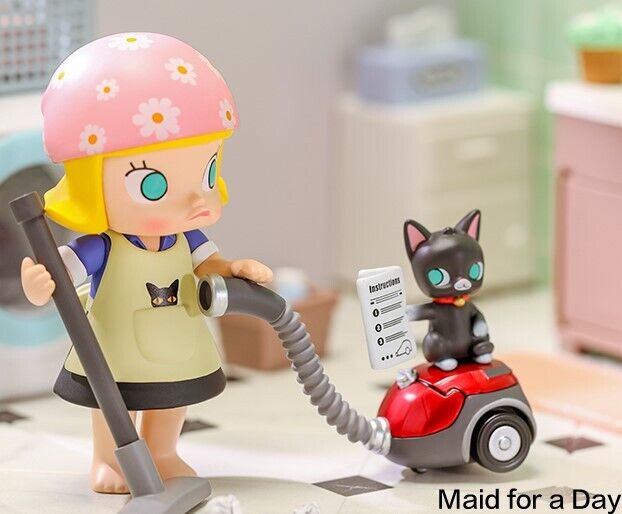 POP MART A Boring Day with Molly Series Confirmed Blind Box Figure HOT???¨¬o?!