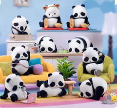 52Toys Panda Roll Pandas also cats Series Blind Box Confirmed Figure Toys Gift