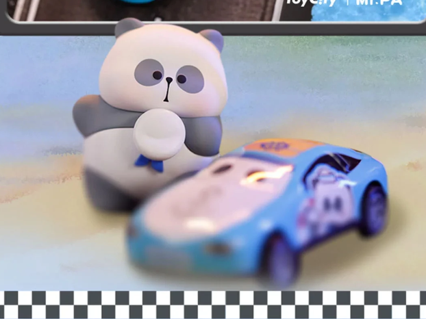 ToyCity MR.PA Car of Easy Career Series Confirmed Blind Box Figure Toys Art HOT¡ê?