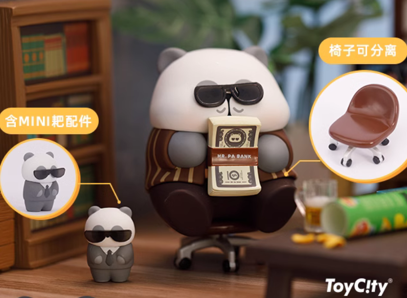 ToyCity MR.PA's Working Week Series Blind Box Confirmed Figure Toys Art Gifts ???¨¬o?