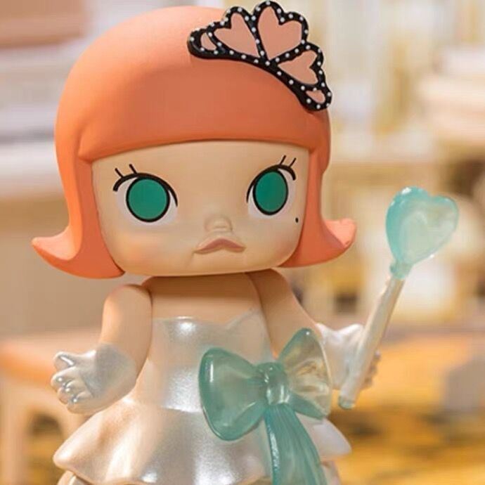 POP MART Molly Wedding Flower Girl Princess Series Confirmed Blind Box Figure