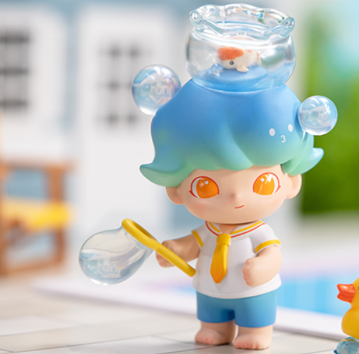 POP MART Dimoo Pets Vacation Series Play with Animal Blind Box Confirmed Figure!