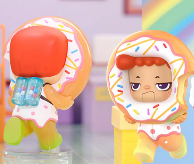 POP MART Sibling Migo Fighting Series Confirmed Blind Box Figure Toy Art Gifts