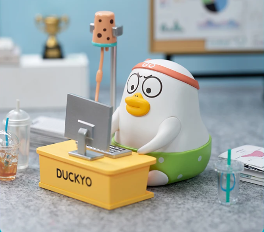 POP MART Duckyo Friends Wage Earner Series Blind Box Confirmed Figure Toys Gift