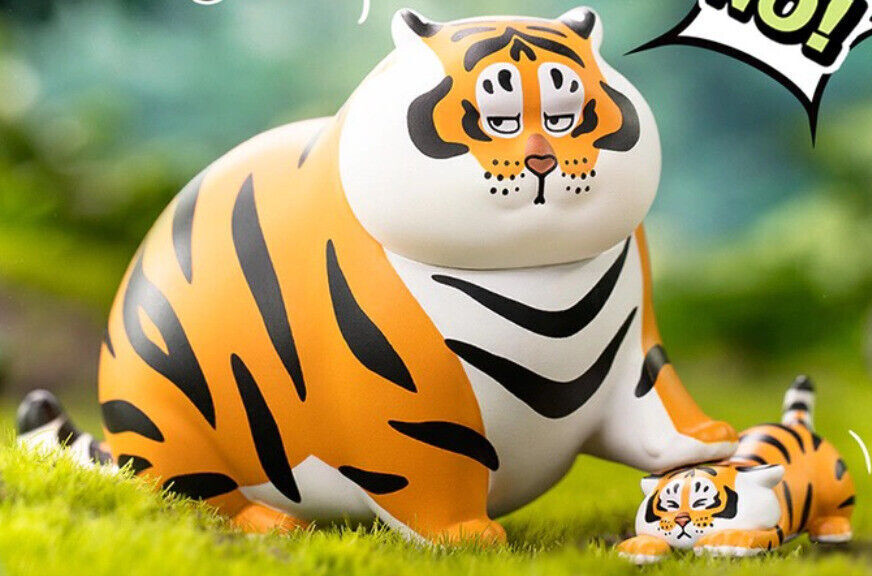 52TOYS Panghu Fat Tiger with Baby Happy Moment Series 2 Confirmed Blind Box Toy