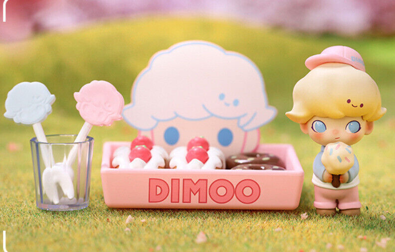POP MART Dimoo Go On An Outing Together Series Confirmed Blind Box Figure Toys