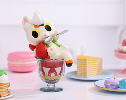POP MART X Konatsuya Konatsu Can Neko Friends Sweet Dessert Series Blind Box